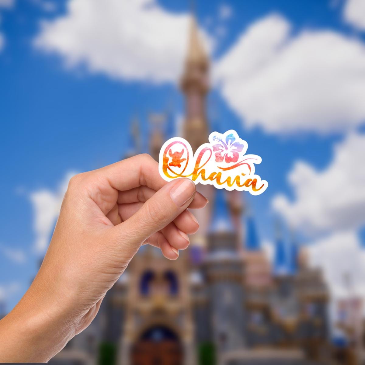Stitch Waterproof Vinyl Sticker: Lilo and Stitch Aloha Decal