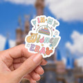 Disney Snack Goals Waterproof Disney Laptop disneysnacks planner stationery decal water bottle cell phonelogo