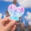 Waterproof Stitch Sticker: Lilo and Stitch Ohana Decal