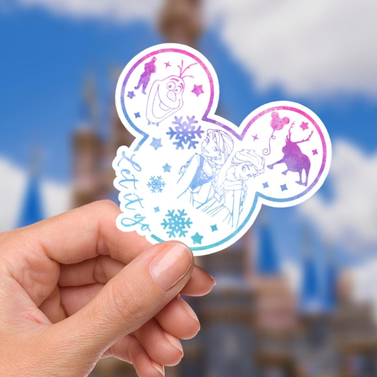 Olaf Frozen Sticker: Some People Are Worth Melting - Waterproof Vinyl Decal, gift for her, disney present, disney presents, journal stickers, junk journal