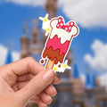Disneyy disney minniemouse Ice Cream Bar Waterproof Disney Laptop Stickers disneysnacks planner stationery decal water bottle cell phonelogo