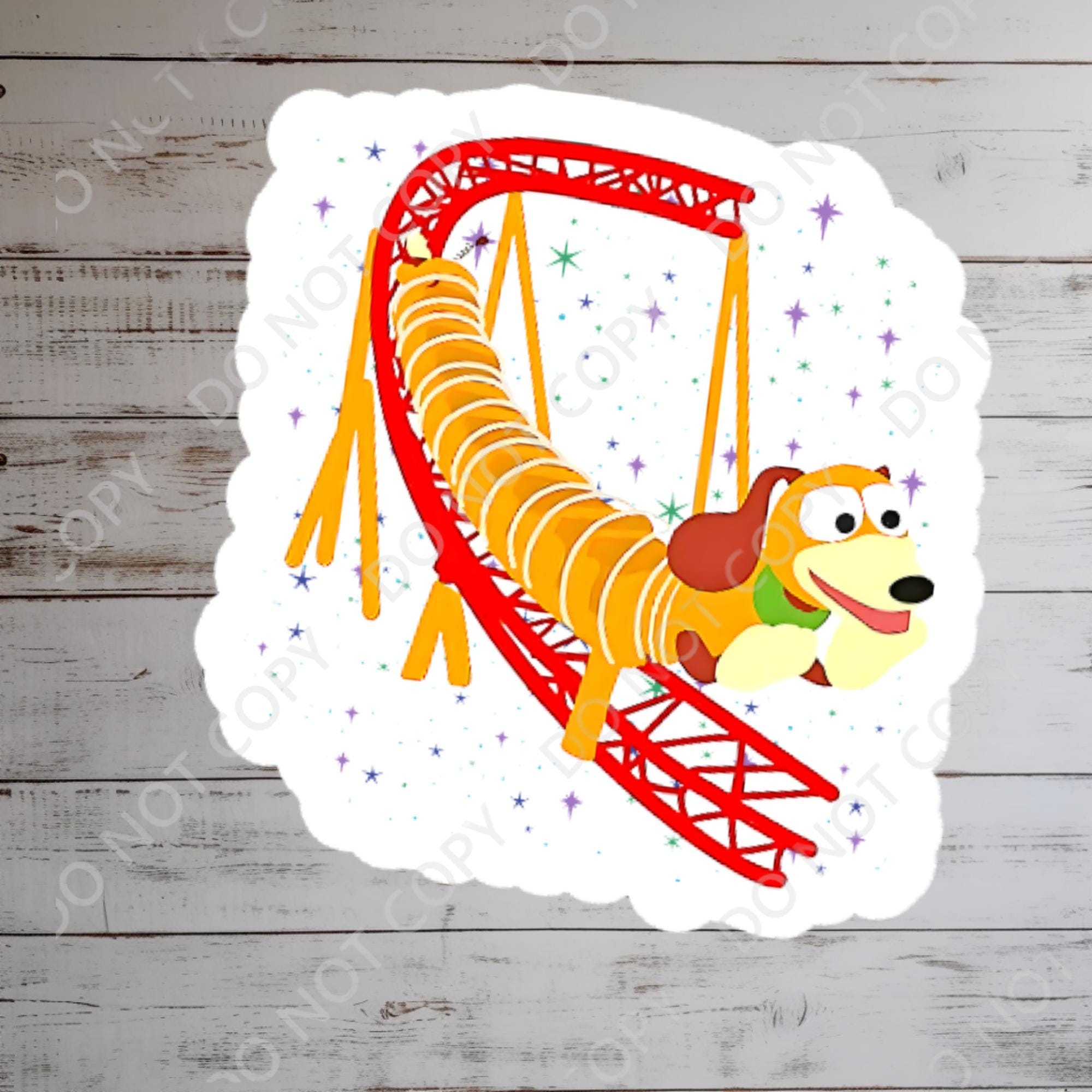 Toy Story Slinky Dog Sticker: Waterproof Vinyl Decal