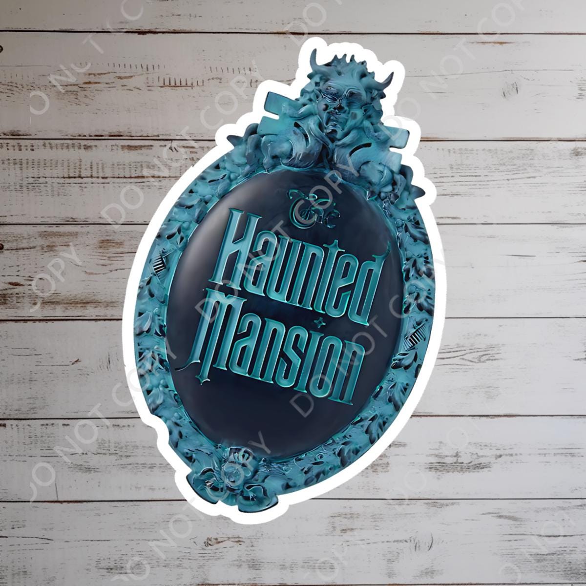 Disney Haunted Mansion Sticker: Waterproof Vinyl Decal for Laptop, Water Bottle