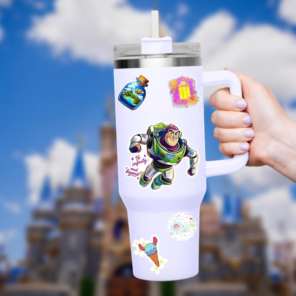 Disneyy Toy Story Buzz Light To Infinity And Beyond Year Disney Laptop Sticker planner stationery decal water bottle cell buzzlightyear