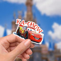 Lightning McQueen Car Sticker: Waterproof Vinyl Decal HydoFlask