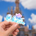 Stitch Waterproof Vinyl Sticker: Lilo and Stitch Aloha Decal