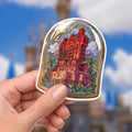 Disneyy Hotel Tower of Terror Sticker Waterproof Disney Laptop Stickers Disney souvenir planner stationery decal water bottle cell phone