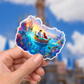Little Mermaid Sticker: Waterproof Vinyl Decal for Laptop, Water Bottle, funny sticker, disney stickers, journal stickers, junk journal, disney gift, disney present