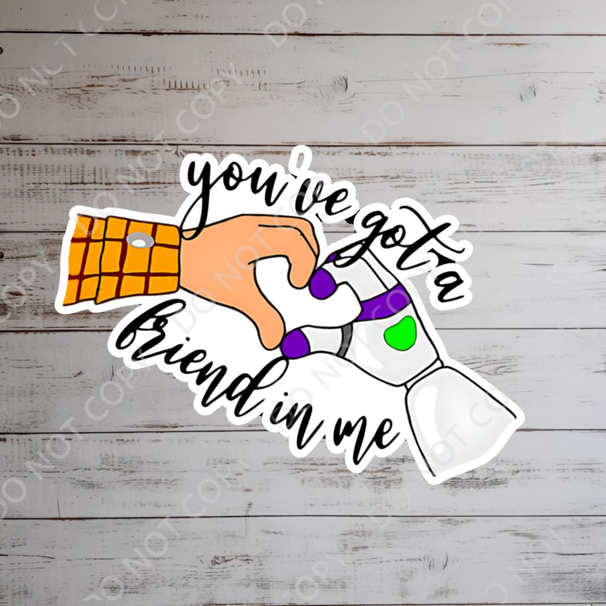 Toy Story Buzz Lightyear Sticker: To Infinity and Beyond Vinyl Decal