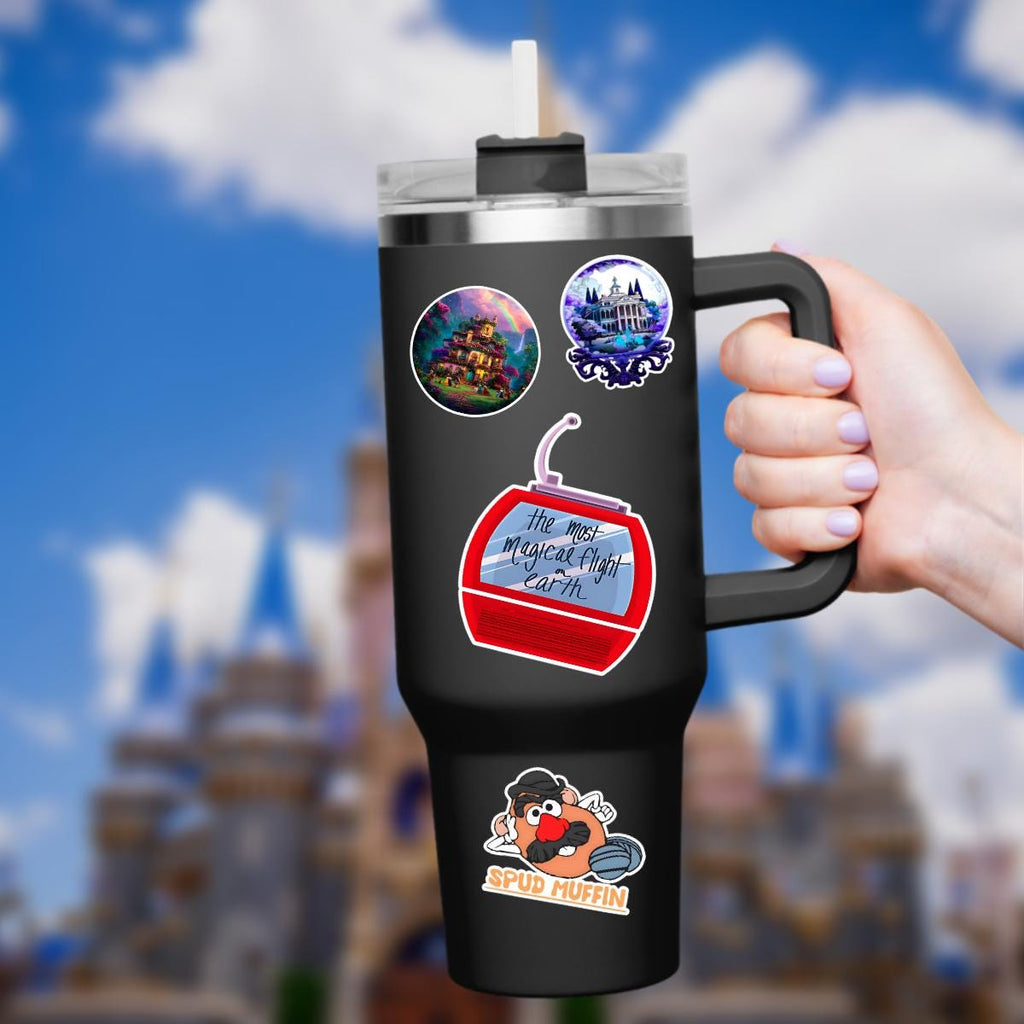 Disney SkyLiner Most Magical Ride!  Adventure Is Out There Disney Laptop Sticker planner stationery decal water bottle cell quotes disney