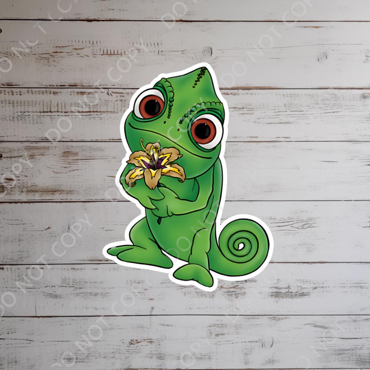 Pascal Sticker, Rapunzel Tangled, Waterproof Vinyl Decal