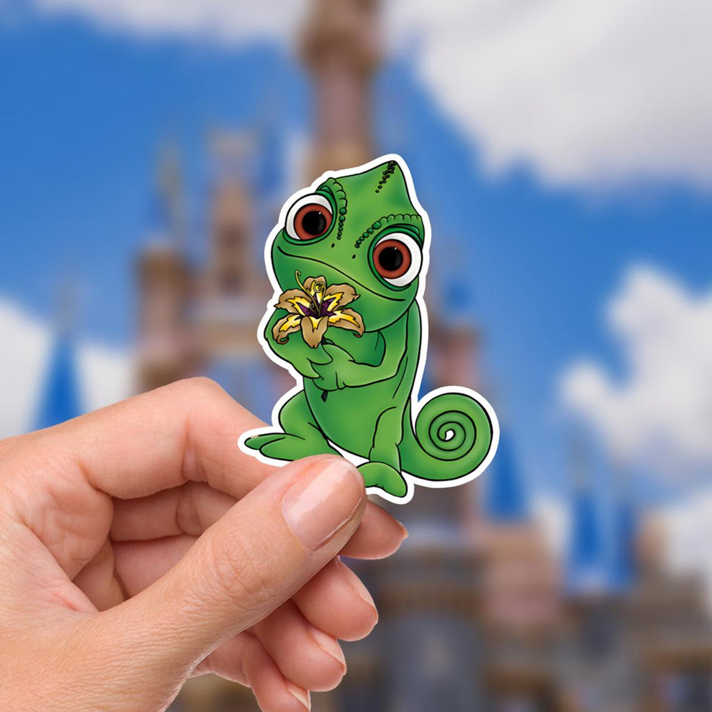 Pascal Sticker, Rapunzel Tangled, Waterproof Vinyl Decal