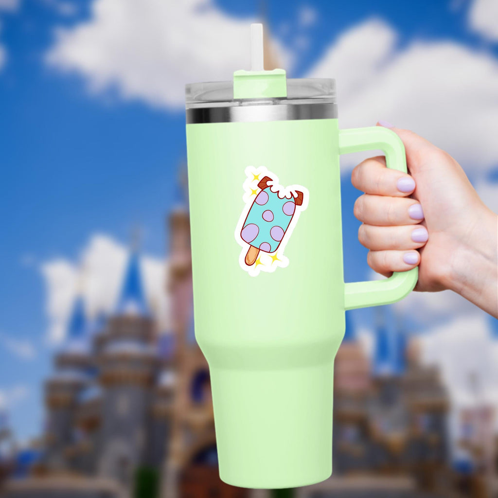 Monsters Inc. Sully Ice Cream Bar Sticker: Waterproof Vinyl Decal