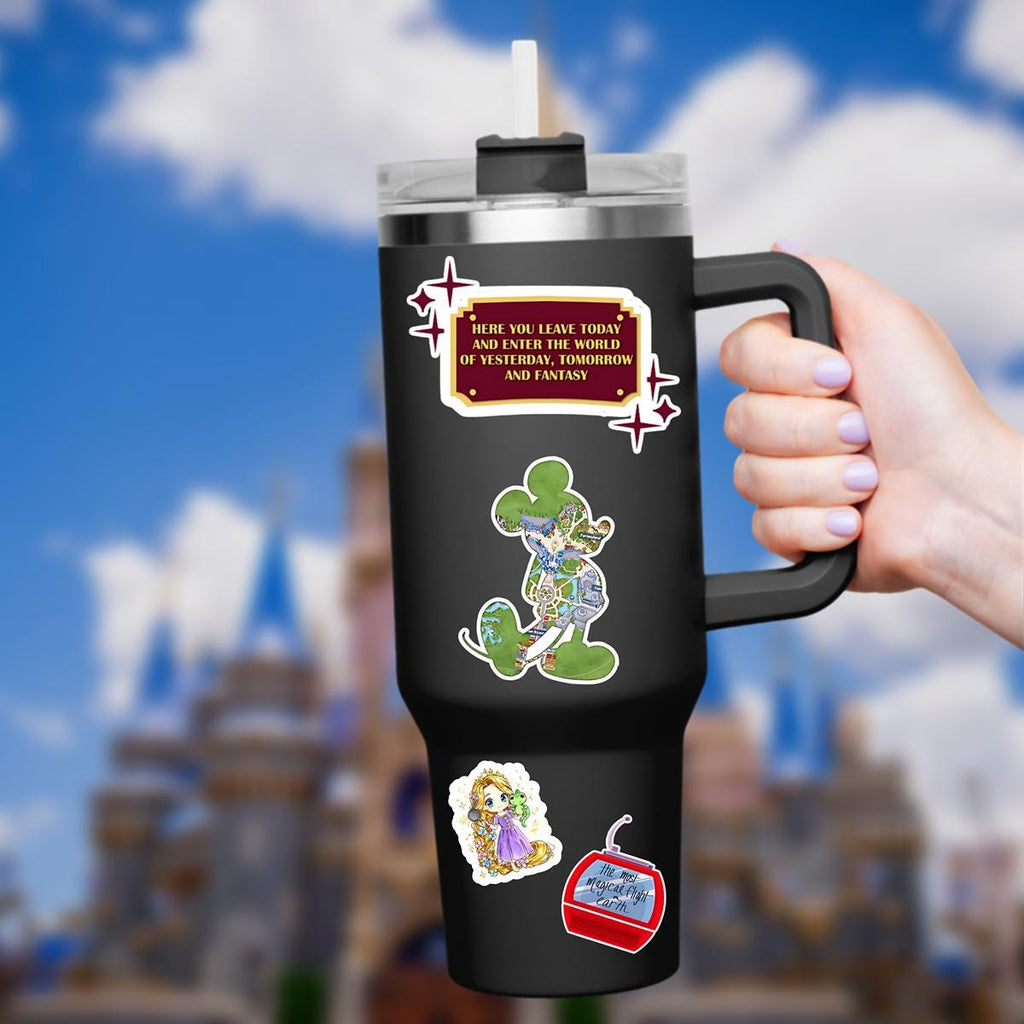 Mickey Mouse Magic Kingdom Disney Sticker: Waterproof Vinyl Decal