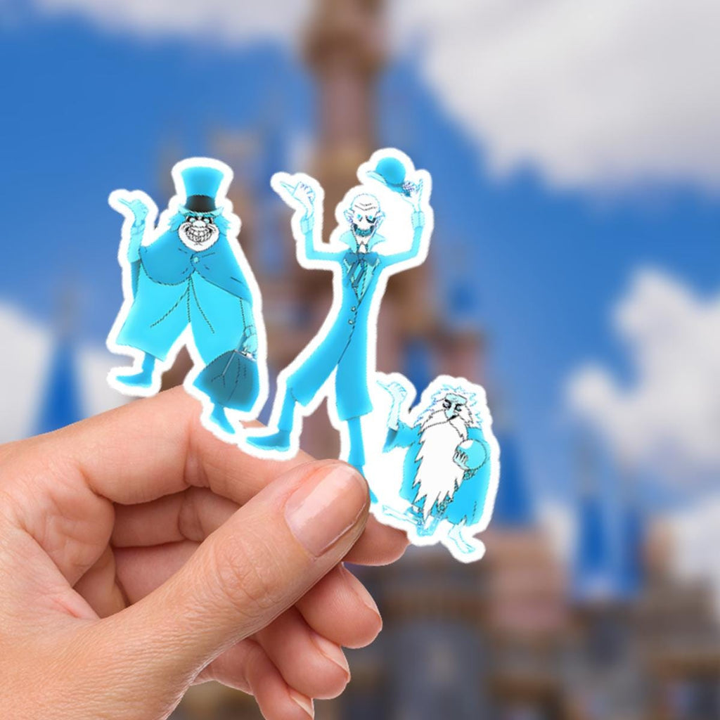 Haunted Mansion Sticker: Waterproof Vinyl Decal for Laptop, Water Bottle