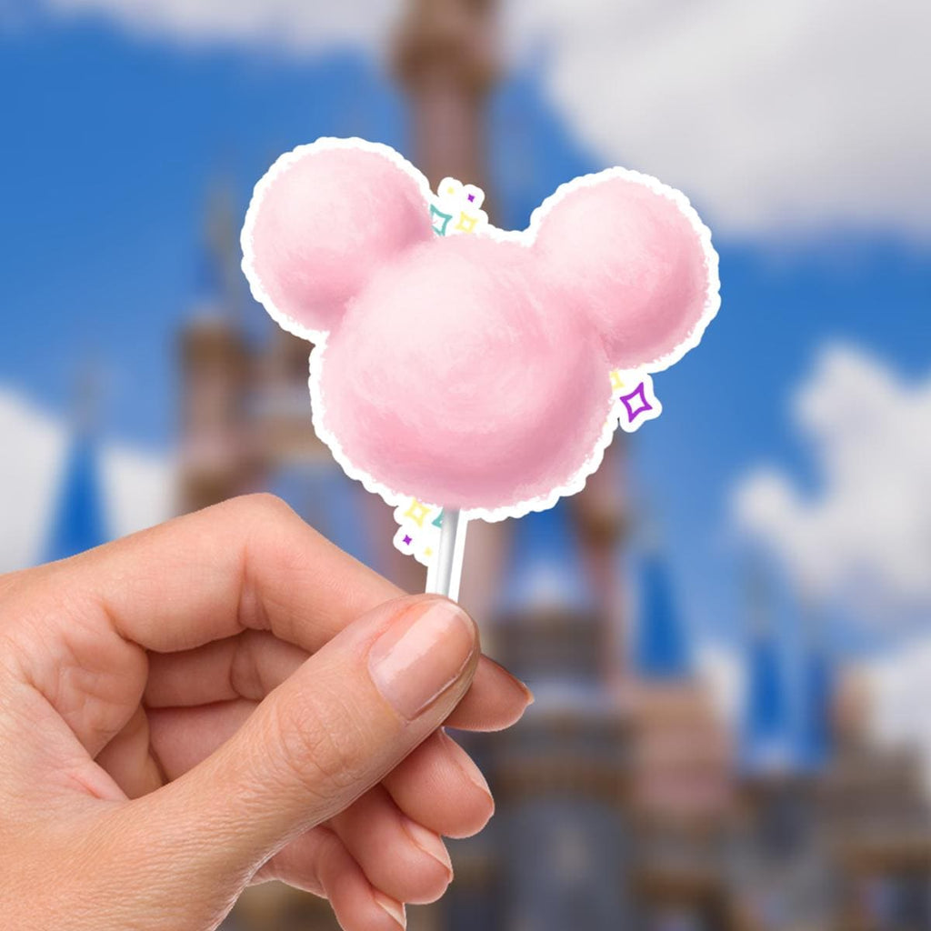 disney Snacks Cotton Candy, dolewhip Waterproof Sully Laptop Stickers disneysnacks planner stationery decal water bottle cell phone