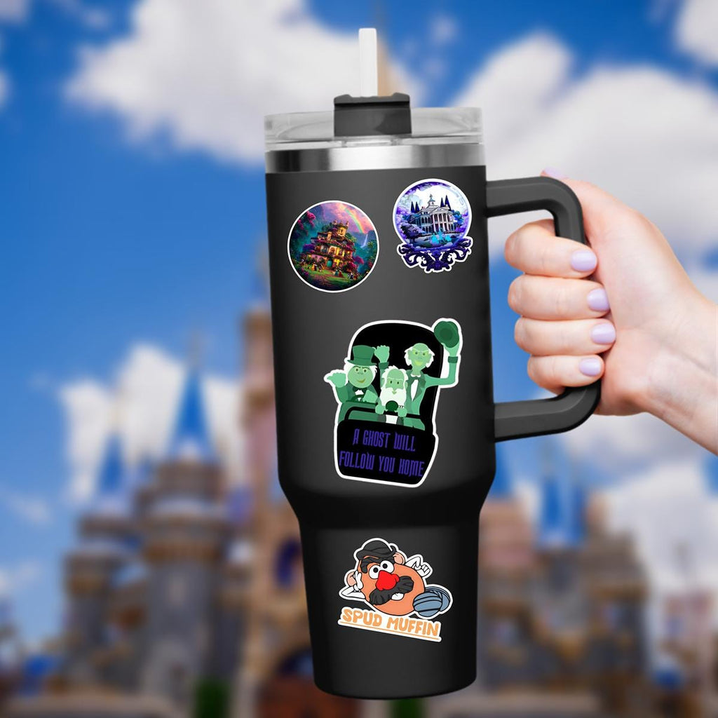 Disney Haunted Mansion Sticker: Waterproof Vinyl Decal for Laptop, Water Bottle, Gift, Disney Present