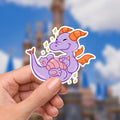 Figment Disneyy One Little Spark Waterproof Disney Laptop Stickers/ planner stationery decal water bottle cell phonelogo