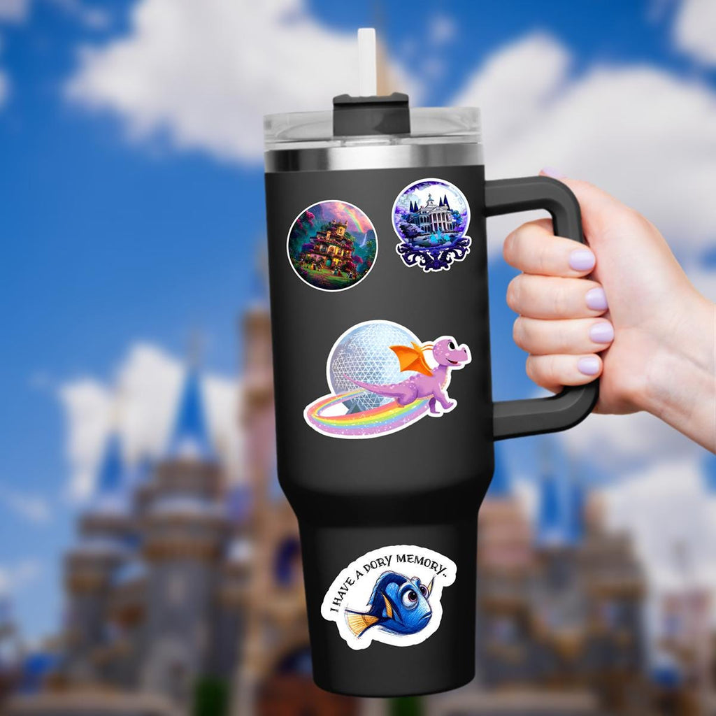 Figment Disney Sticker, Epcot One Little Spark, Waterproof Vinyl Decal