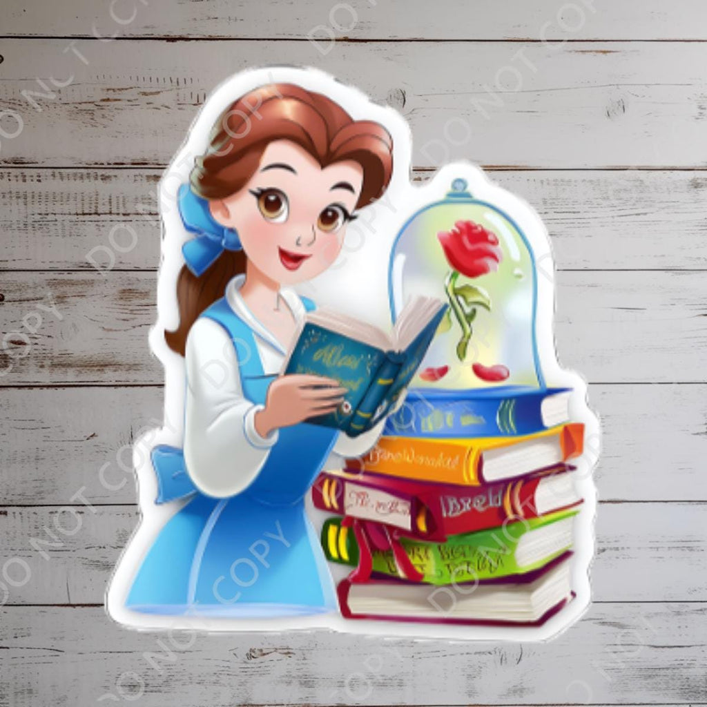 Disneyy Beauty And The Beast Tale As Old As TimeWaterproof Disney Laptop Stickers/ Ohana Aloha planner stationery decal water bottle cell