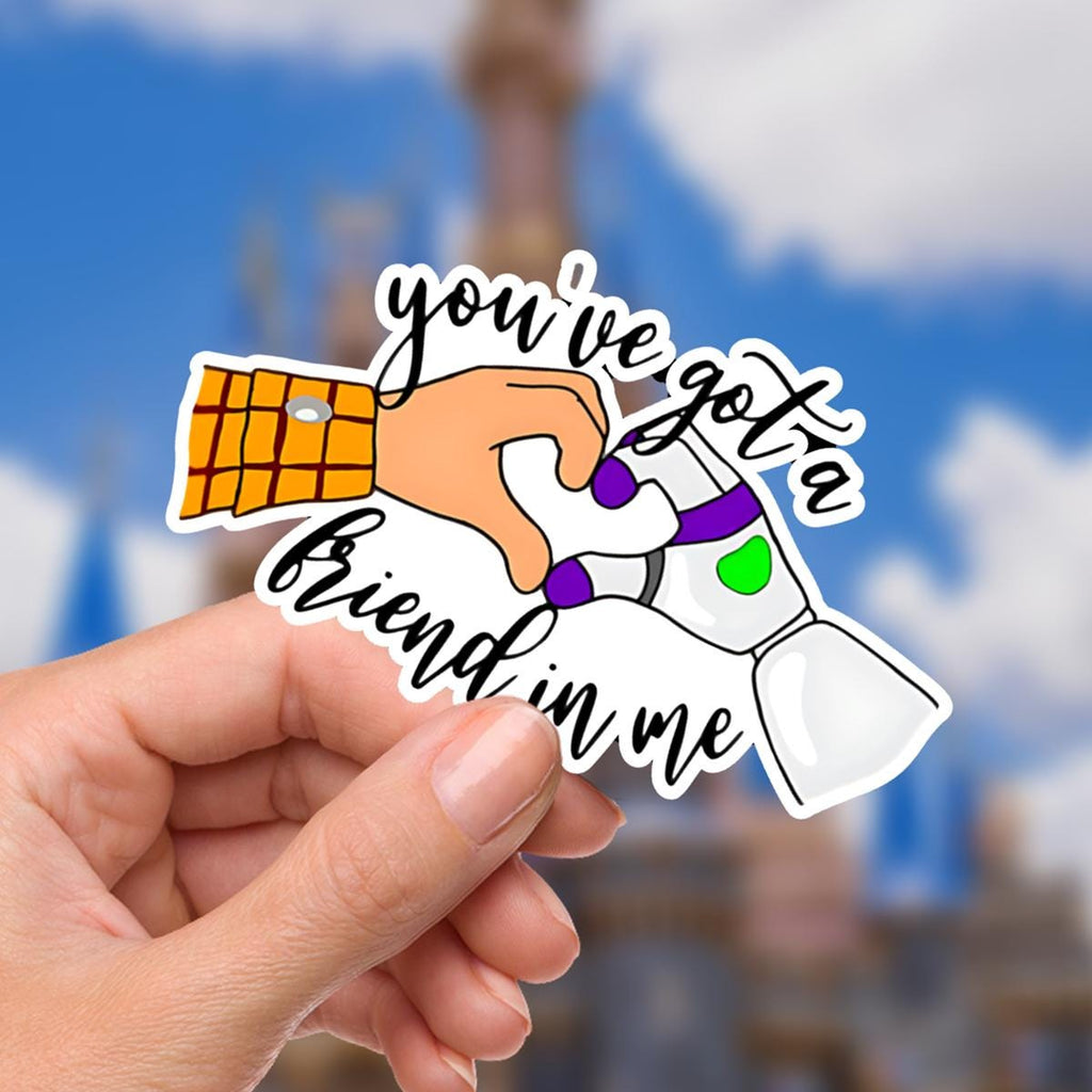 Toy Story Buzz Lightyear Sticker: To Infinity and Beyond Vinyl Decal