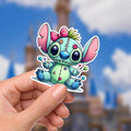 Stitch & Scrump Disney Sticker: Waterproof Vinyl Decal for Laptop, Water Bottle Disney Gift, Disney Present