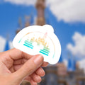 Disney Castle  World Sticker Waterproof Disney Laptop, Disneying Theme Park Vacation, Castle Park Mouse