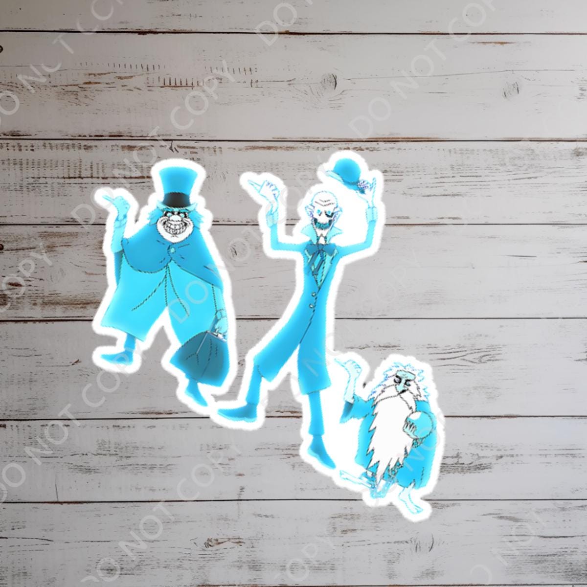 Haunted Mansion Sticker: Waterproof Vinyl Decal for Laptop, Water Bottle
