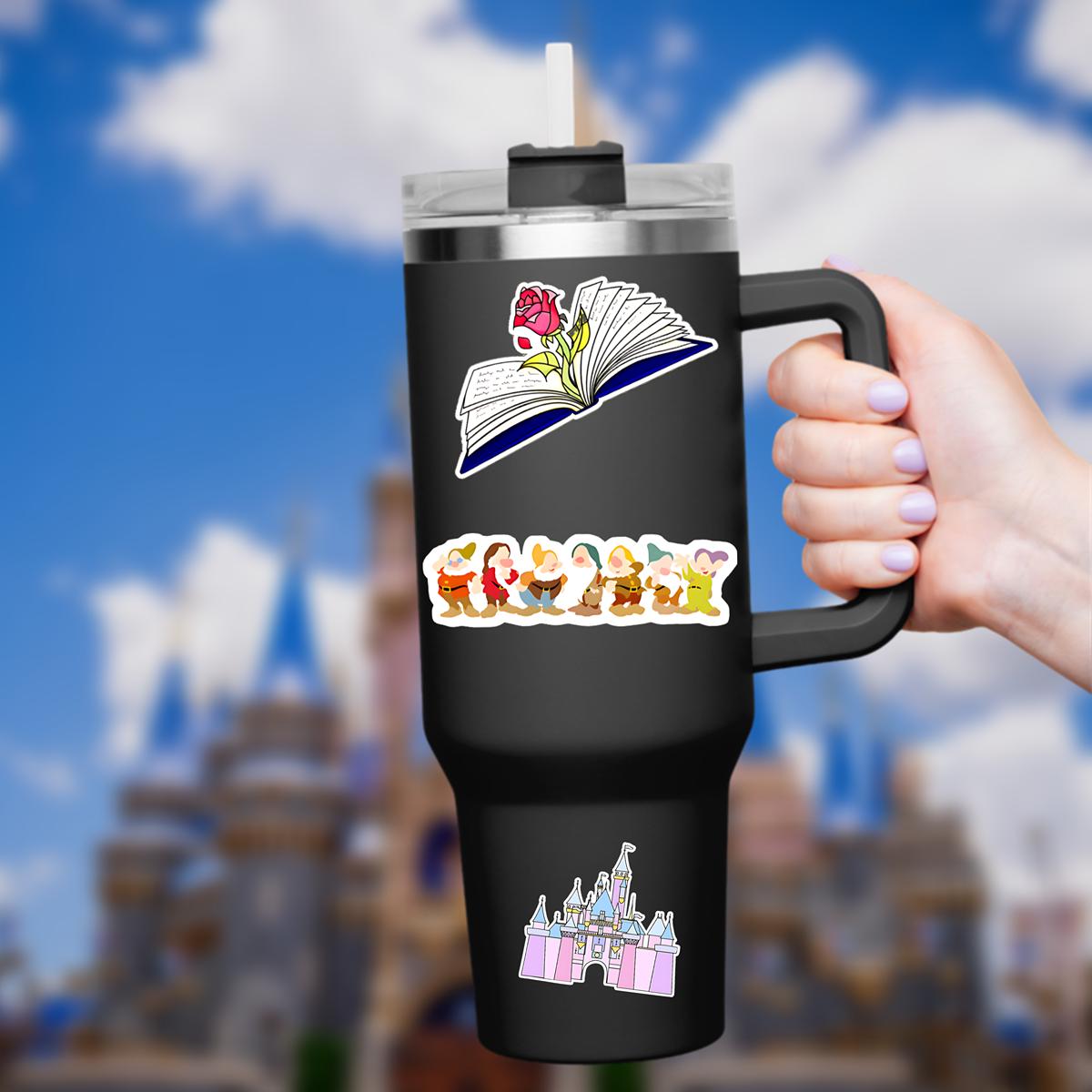 Snow White and Seven Dwarfs Waterproof Vinyl Sticker