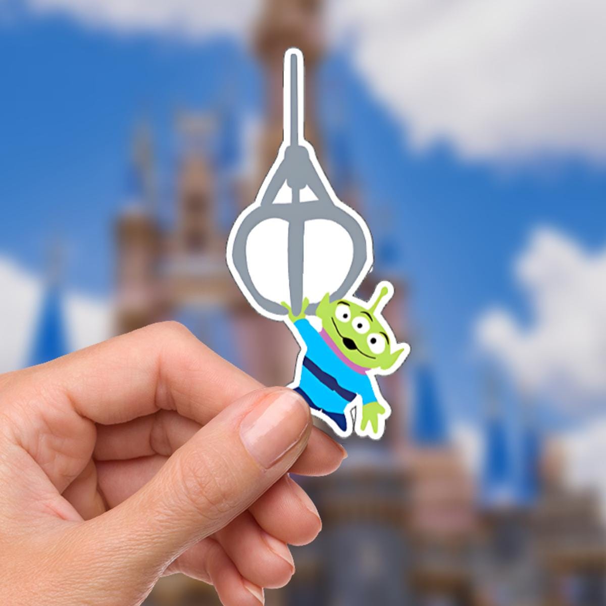 Disney Toy Story Alien & Buzz Lightyear Sticker - To Infinity and Beyond, Disney gift, Disney Present, Journal, Cell phone, HydroFlask, Water bottle sticker