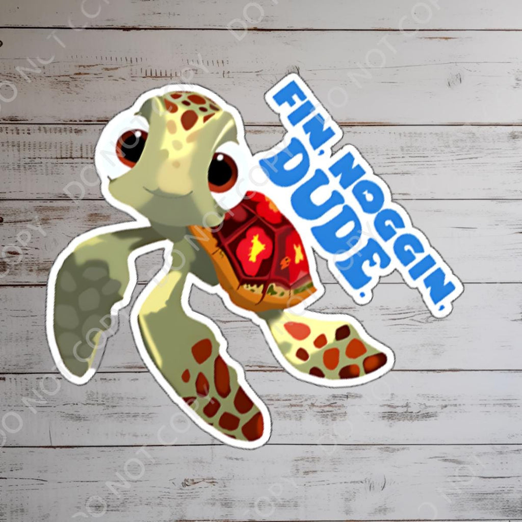 Finding Nemo Sticker: Waterproof Vinyl Decal for Laptop, Water Bottle