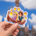 Rapunzel Lantern Waterproof Sticker, Tangled Princess Decal disney gift, disney present, Journal stickers, junk journal, journal,