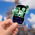 Disney Haunted Mansion Sticker: Waterproof Vinyl Decal for Laptop, Water Bottle, Gift, Disney Present