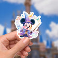 Mickey Mouse Fantasia Sticker: Waterproof Vinyl Decal