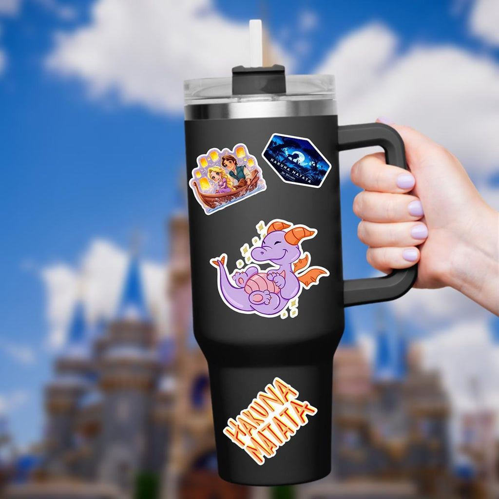 Figment Disneyy One Little Spark Waterproof Disney Laptop Stickers/ planner stationery decal water bottle cell phonelogo