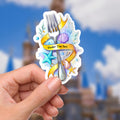 Little Mermaid Sticker: Waterproof Vinyl Decal for Laptop, Water Bottle, funny sticker, disney stickers, journal stickers, junk journal, disney gift, disney present