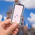 Monsters Inc. Sully and Boo , Kitty ,   World Sticker Waterproof Disney Laptop, Disneying Theme Park Vacation, Castle Park Mouse hydro bottle, disney stickers, junk journal, journal stickers