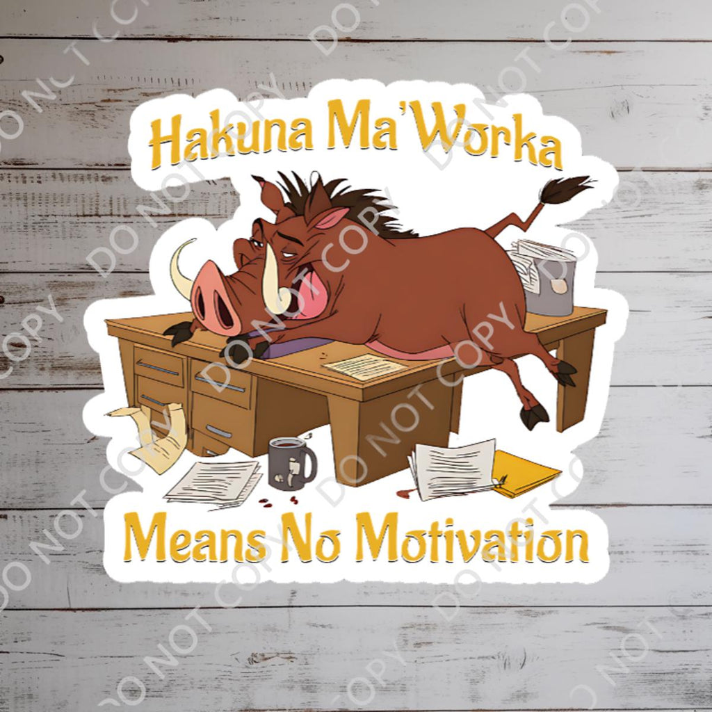 Lion King Hakuna Matata Waterproof Vinyl Sticker  Disney stickers, Disney Decal, Disney, journal stickers, junk journal, Hakuna Matata