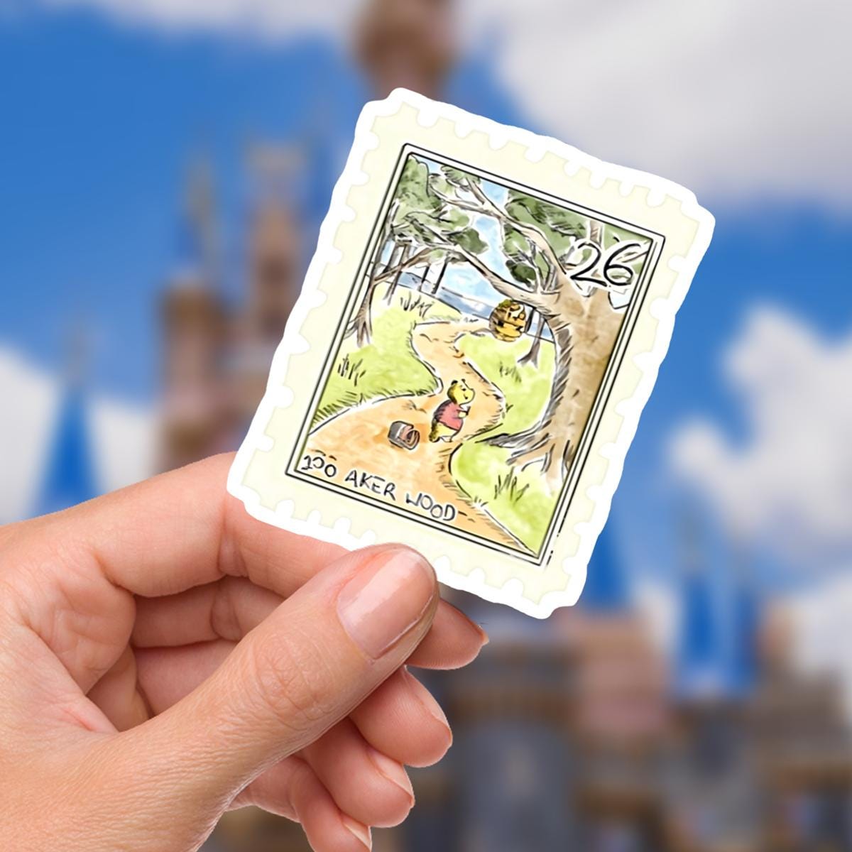 Disney  Winnie The Pooh Disney Laptop Sticker Positive Affirmation planner stationery decal water bottle cell