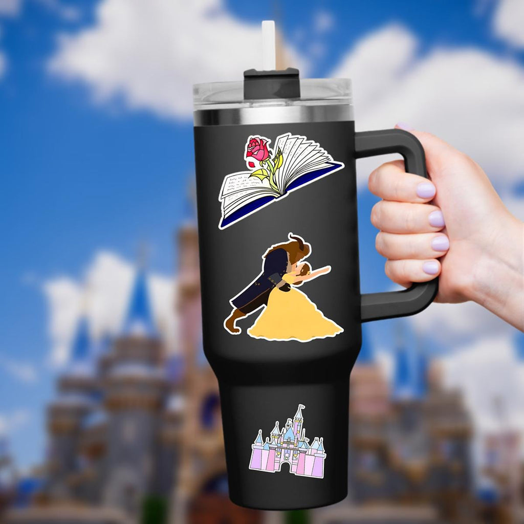 Beauty and the Beast Sticker, Tale As Old As Time Waterproof Decal