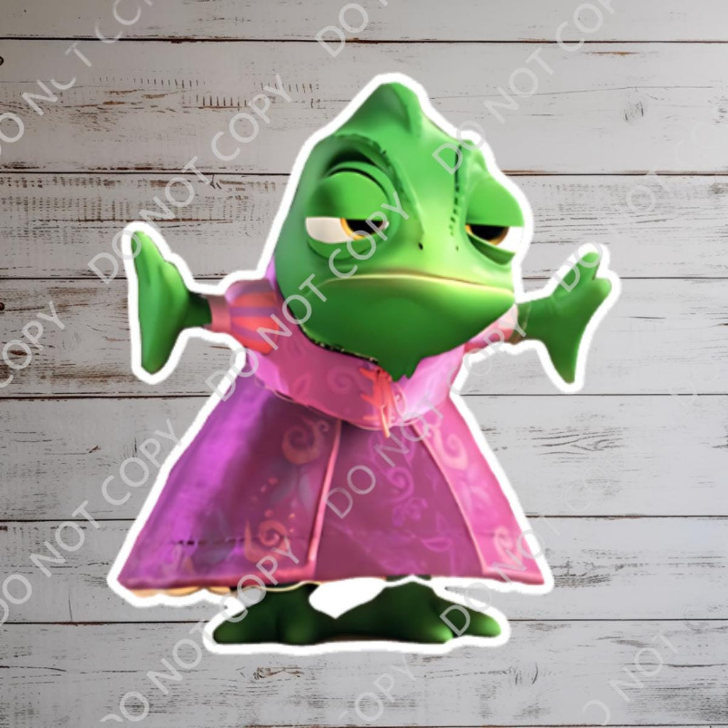 Rapunzel Disneyy Tangled Pascal Waterproof Disney Laptop Stickers Rapunzel Princess affirmation planner stationery decal water bottle cell