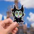 Maleficent Sticker, Sleeping Beauty Villain - Waterproof Vinyl Decal
