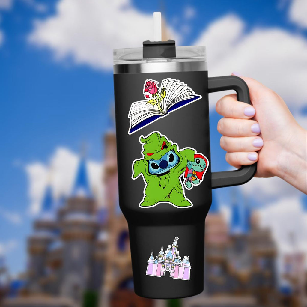 Oogie Boogie Stitch Sticker: Waterproof Vinyl Decal