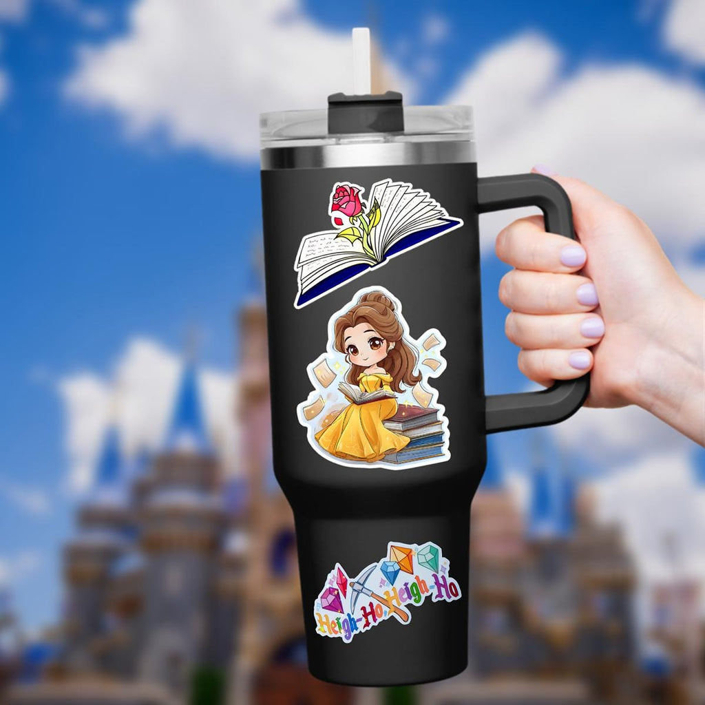 Beauty and the Beast Sticker | Waterproof Laptop Decal