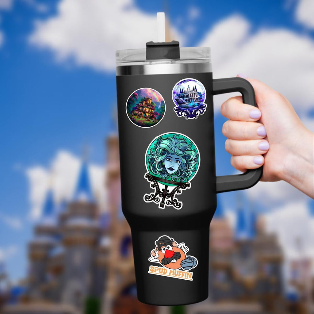 Haunted Mansion Sticker: Disney Sticker Waterproof Vinyl Decal for Laptop, Water Bottle