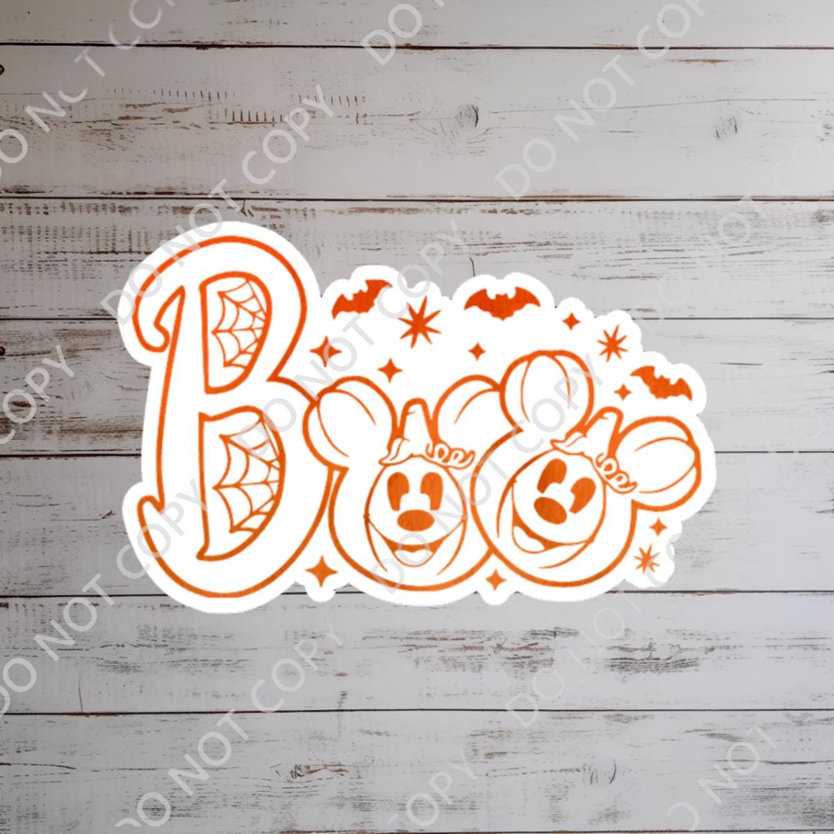 Mickey Mouse Halloween Disney Sticker: Haunted Mansion Waterproof Decal