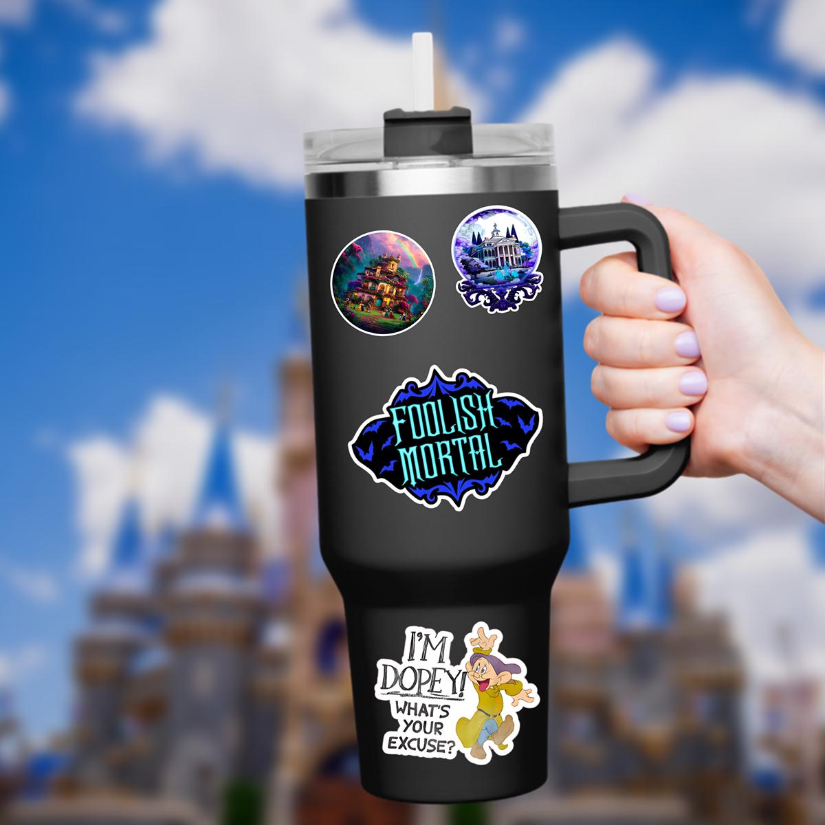 Haunted Mansion  Disney Sticker: Waterproof Vinyl Decal for Laptop, Water Bottle