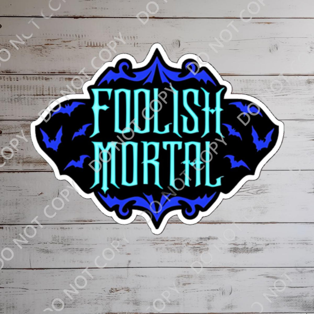 Haunted Mansion  Disney Sticker: Waterproof Vinyl Decal for Laptop, Water Bottle