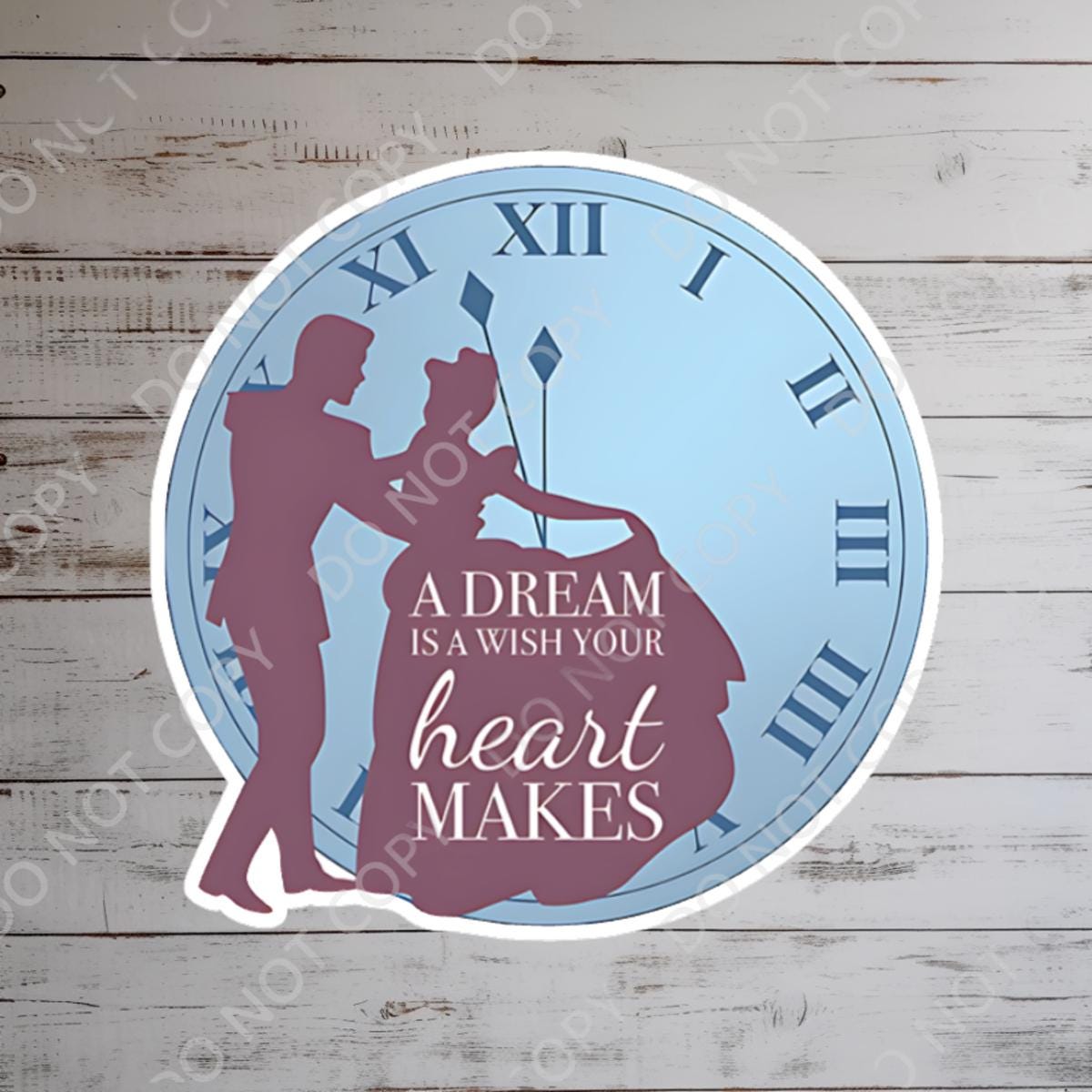 Cinderella Vinyl Sticker: Watercolor Castle, Glass Slipper, journal stickers, disney gift, disney present, junk journal