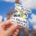 Buzz Lightyear & Woody Sticker: Funny Toy Story Vinyl Decal